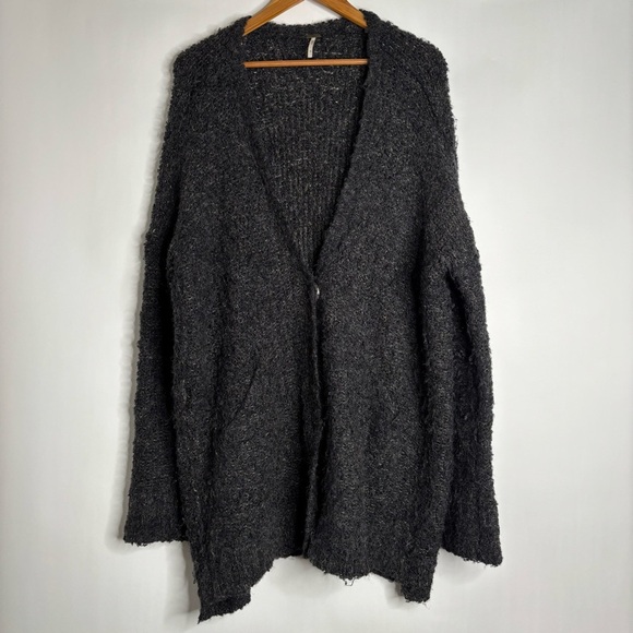 Free People Cloudy Day Oversized Cardigan Size Small - Picture 1 of 13